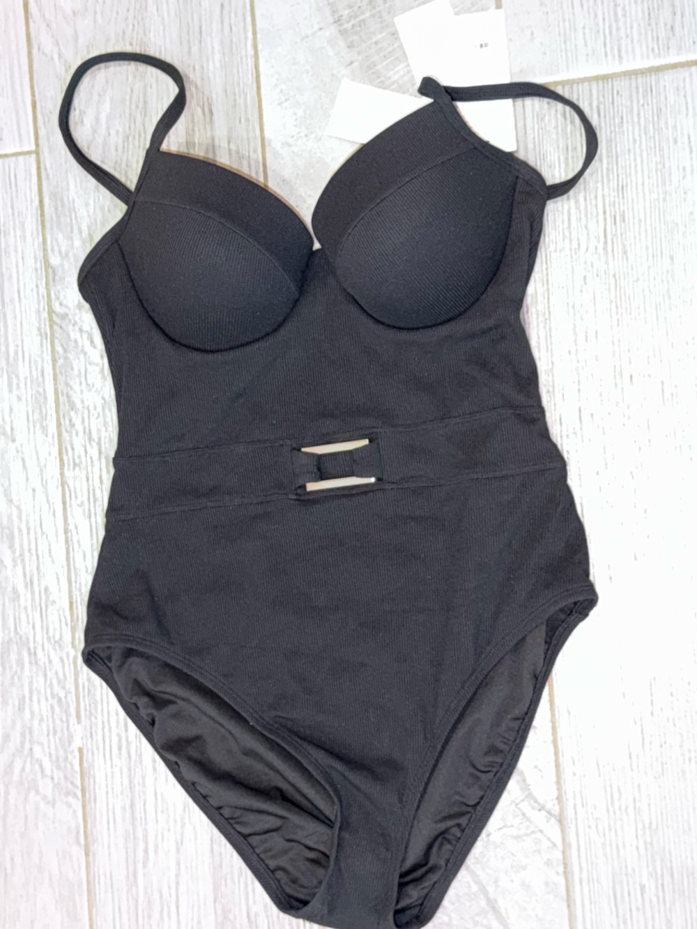 NWT Lilly Pulitzer Palma One Piece Swimsuit Noir Black 10